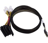 Microchip Technology 2305300-R Cavo Serial Attached SCSI (SAS) 0,8 m Nero, Multicolore - Nouvo