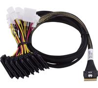 Microchip Technology 2305400-R Cavo Serial Attached SCSI (SAS) 0,8 m Nero, Multicolore - Nouvo