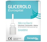 eurospital Microclismi glicerolo bambini 6 pezzi