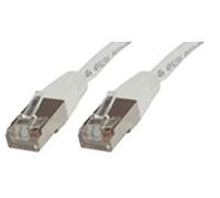 Microconnect 0.25 m Cat6 RJ-45 - Cavo di Rete (RJ-45, RJ-45, Maschio/Maschio, Cat6, F/UTP (FTP), Colore: Bianco)