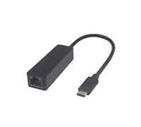 Microconnect 0.2m USB C - RJ-45 Nero