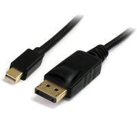 Microconnect 0,5 M Mini-DisplayPort DisplayPort M-M-Cavo DisplayPort a DisplayPort a Mini DisplayPort, Maschio/Maschio, Dorati, Nero) "