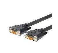 Microconnect 10 m DVI-D m/m-Cavo DVI (DVI-D/DVI-D Maschio/Maschio, Dorati, Nero)