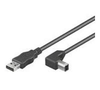Microconnect 2m USB2.0 A-B cavo USB USB A USB B Nero