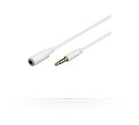 Microconnect 3.5mm - 3.5mm, 0.5m cavo audio 0,5 m Bianco