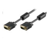 Microconnect 3m HD15 M/M cavo VGA VGA (D-Sub) Nero