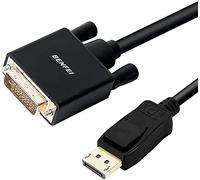 Microconnect 5 m DisplayPort/DVI-Adattatori Cavo video da Mini DisplayPort, DVI, maschio/maschio, colore: nero