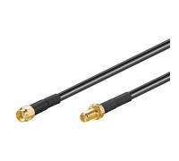 Microconnect 51675 cavo coassiale 1 m RP-SMA Nero (WLAN ANTENNA EXTENSION CABLE