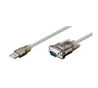 Microconnect 68875 cavo seriale Trasparente 1,5 m USB tipo A (USB2.0 - Serial DB