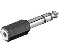 Microconnect AUDANR adattatore per inversione del genere dei cavi 6.3mm 3.5mm Nero (Adapter 6.35mm - 3.5mm M-F - Stereo - Warra NEW