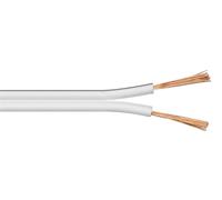 Microconnect AUDSPEAKER2-50C cavo audio 50 m Bianco (Speaker cable 50m 2x25mm - white cable diameter 2 x 25 - mm CCA cable 2x50 NEW