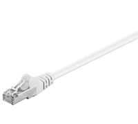Microconnect 0.25 m Cat5e RJ-45 - Cavo di Rete (RJ-45, RJ-45, Maschio/Maschio, Cat5e, F/UTP (FTP), Colore: Bianco)