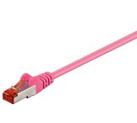 Microconnect B-FTP60025PI cavo di rete Rosa 0,25 m Cat6 F/UTP [FTP] (F/UTP CAT6 0.25m Pink PVC - Outer Shield : Foil screening NEW