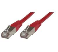 Microconnect Cat5e 1m cavo di rete Rosso