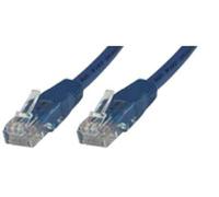 Microconnect Cat6 UTP 3m cavo di rete Blu