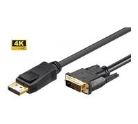 Microconnect DP-DVI-MM-300 cavo e adattatore video 3 m DisplayPort DVI-D Nero (D