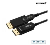 Microconnect DP-MMG-1500MBV1.4OP cavo DisplayPort 15 m Nero (Premium Optic Mini