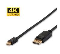Microconnect DP-MMG-300MB cavo DisplayPort 3 m Mini DisplayPort Nero (4K Mini Di