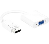 Microconnect DPVGA15CMW Cavo di interfaccia e Adattatore Displayport VGA Bianco