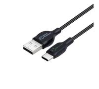 Microconnect ECO-USB3.1CCHAR1B cavo USB USB 2.0 1 m USB A USB C Nero