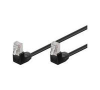 Microconnect - F/utp cat5e 0,25m black pvc - cavo di rete