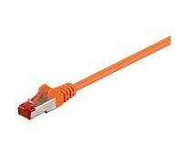 MicroConnect - F/utp cat6 0,5 m arancione pvc