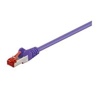 Microconnect - F/utp cat6 0,5 m viola PVC