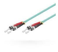 Microconnect FIB1120005 cavo InfiniBand e in fibra ottica 0,5 m ST Blu (Fiber Patch Cable - - ST/UPC-ST/UPC 0.5m OM3 MM - Duple NEW