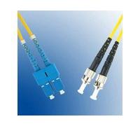 Microconnect FIB121001 1m ST SC Giallo cavo a fibre ottiche