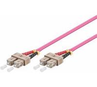 Microconnect FIB222003-4 cavo a fibre ottiche 3 m OM4 SC/UPC Viola