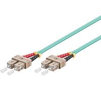 Microconnect FIB2230005 cavo a fibre ottiche 0,5 m OM3 SC/PC Aqua