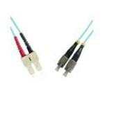 Microconnect FIB722001 cavo a fibre ottiche 1 m FC SC Blu