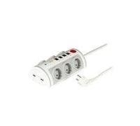Microconnect GRU006WURR protezione da sovraccarico 6 presa(e) AC 250 V 1,5 m Bianco