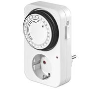 Microconnect GRUTIMER timer elettrico Timer quotidiano Bianco (Analog 24h Timer - with LED Control - Warranty: 300M) NEW