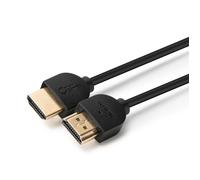 Microconnect HDM19191BSV2.0 cavo HDMI 1 m HDMI tipo A [Standard] Nero (4K HDMI Cable Slim 1m - HDMI 2.0 4K - 2K 60Hz 18Gb/ s - NEW