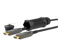 Microconnect HDM191950V2.0AOP cavo HDMI 50 m HDMI tipo A [Standard] Nero (Premiu