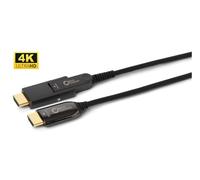 Microconnect HDM191970V2.0DOP cavo HDMI 70 m tipo A [Standard] Nero (High Speed Active Optic - 2.0 A-D Cable 70m With Type Adapter Support 4K 60Hz, 18 G/bps, YUV4:4:4, EDID/HDCP2.2/HDR/ARC Warranty: 3
