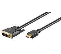 MicroConnect HDMI - DVI-D (18+1) Single-Link 2 m