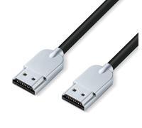 Microconnect HDMISUPERSLIM015M cavo HDMI 1,5 m HDMI tipo A [Standard] Nero, Metallico (4K HDMI Cable Super Slim 1.5 m - Warrant NEW