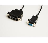 Microconnect IBM029B cavo seriale Nero 3 m (Serial Cable DB9-DB25 3M F/M - Black - Warranty: 300M) NEW