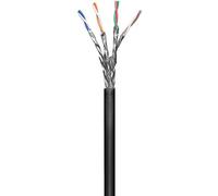 MICROCONNECT - 100m Cat6, Cat6, S / FTP (S-STP) , Nero, Polietilene (PE)