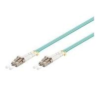 Microconnect LC-LC, 12m cavo a fibre ottiche OM3 LC/UPC Blu