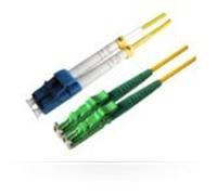 Microconnect LC/UPC - E2000/APC, 9/125, 3m cavo a fibre ottiche E-2000 (APC) Giallo