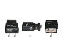 Microconnect MC-CONMVGAHM convertitore video (Mini VGA to HDMI Converter - Mini