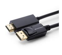Microconnect MC-DP-HDMI-100 cavo video e adattatore 1 m DisplayPort Nero - Nouvo