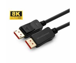 Microconnect MC-DP-MMG-100V1.4 cavo DisplayPort 1 m Nero (8K Displayport 1.4 Cable 1m - Displayport version 1.4, - Black suppor NEW