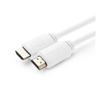 Microconnect MC-HDM19190.5V2.0WH cavo HDMI 0,5 m HDMI tipo A [Standard] Bianco (HDMI Cable 4K, 0.5m white - Warranty: 300M) NEW