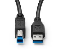 Microconnect MC-ITH-USB3AB-005 cavo USB USB 3.2 Gen 1 (3.1 Gen 1) 5 m USB A USB B Nero NEW