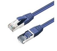 Microconnect MC-SFTP6A15B cavo di rete Blu 15 m Cat6a S/FTP [S-STP] (CAT6A S/FTP 15m Blue LSZH - Shielded Network Cable, LSZH, NEW