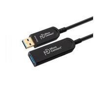 Microconnect MC-USB3.0AAF20AOP cavo USB USB 3.2 Gen 2 [3.1 Gen 2] 20 m USB A Ner